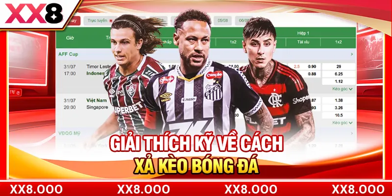 Giải thích kỹ về cách xả kèo bóng đá