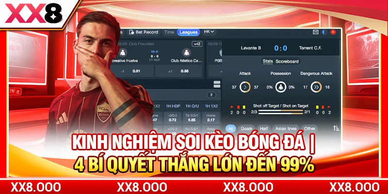 Kinh Nghiệm Soi Kèo Bóng Đá | 4 Bí Quyết Thắng Lớn Đến 99%